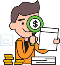 Action Plans - Person with documents illustration